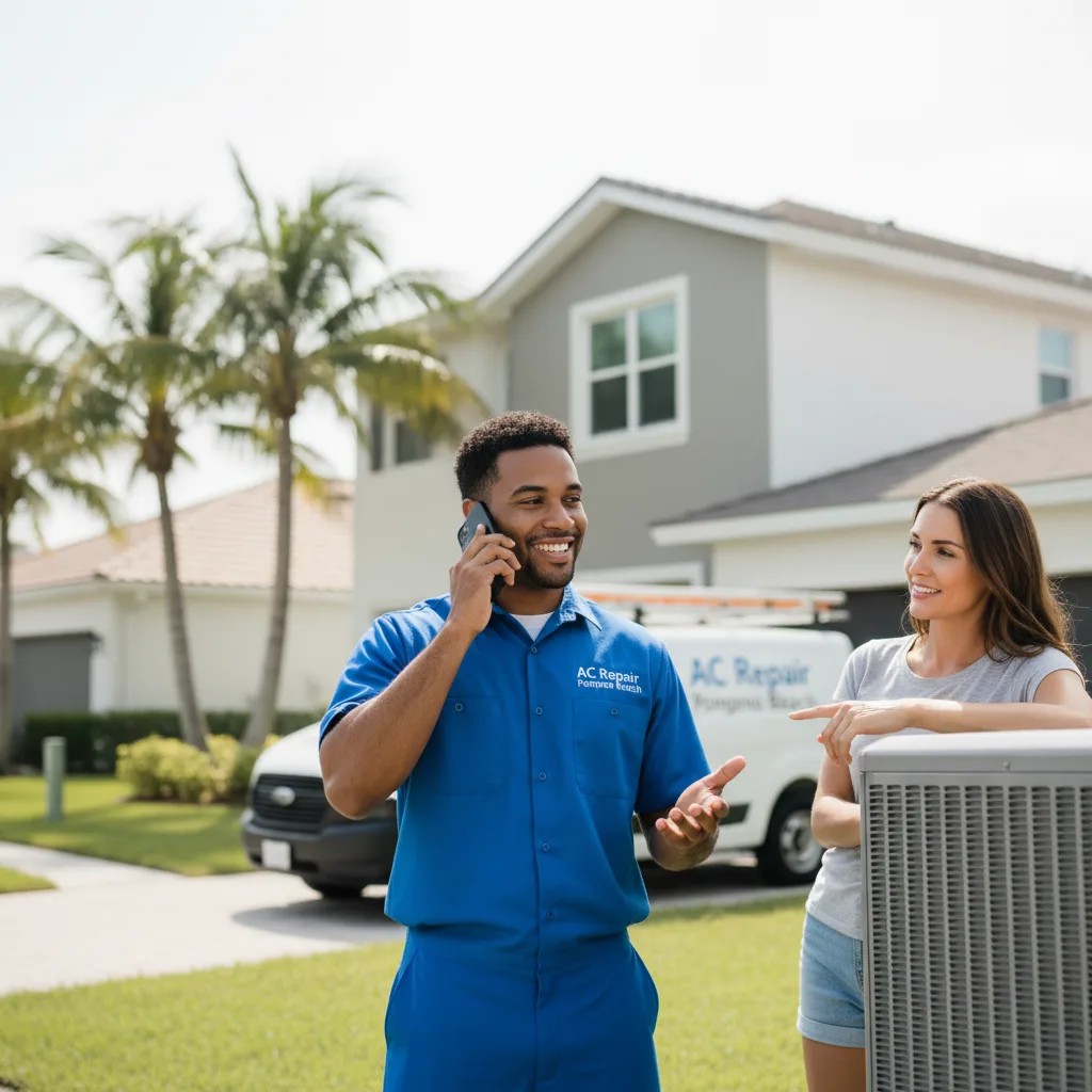 AC Repair Pompano Beach customer support in Prosper
